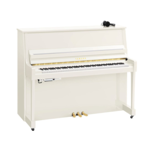 Yamaha B30SC3 Silent Upright Piano, Polished White