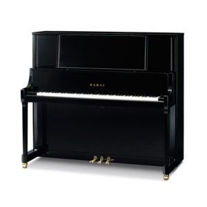 Kawai K-800 Upright Piano, Polished Black