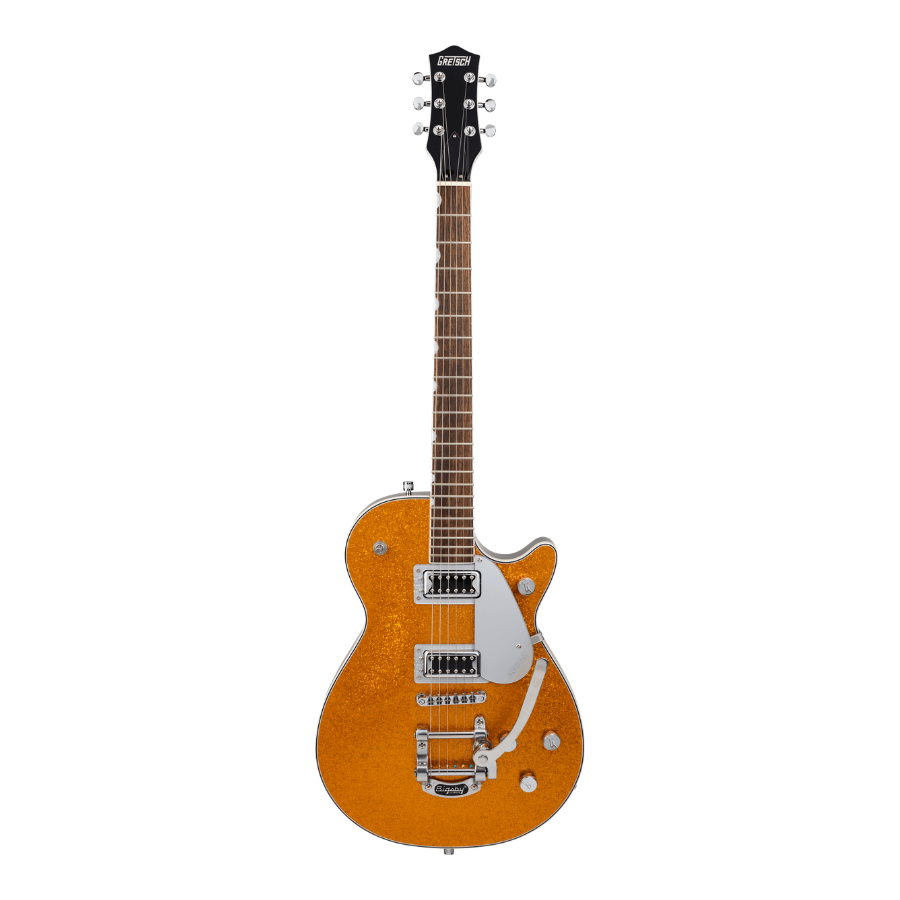 Gretsch G5230T Electromatic Sparkle Jet Single-Cut with Bigsby, Gold Sparkle