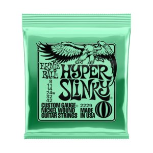 Ernie Ball Hyper Slinky Electric Guitar String Set, 8-42