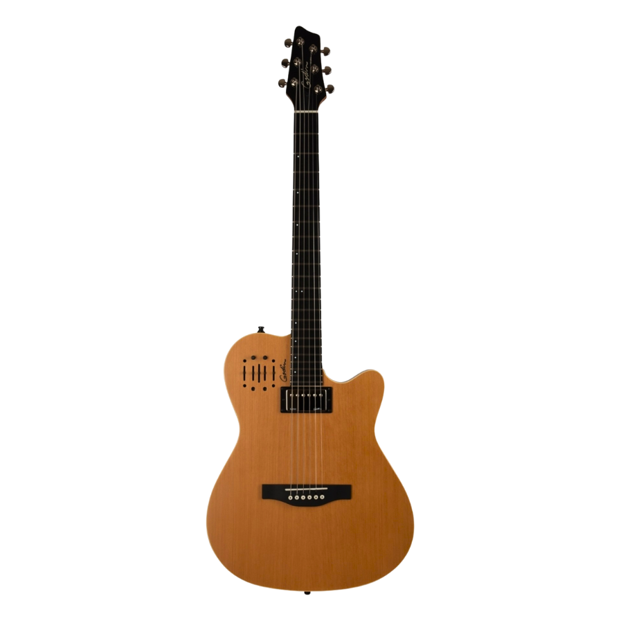 Godin A6 Ultra Electro-Acoustic Guitar, Natural, with Bag
