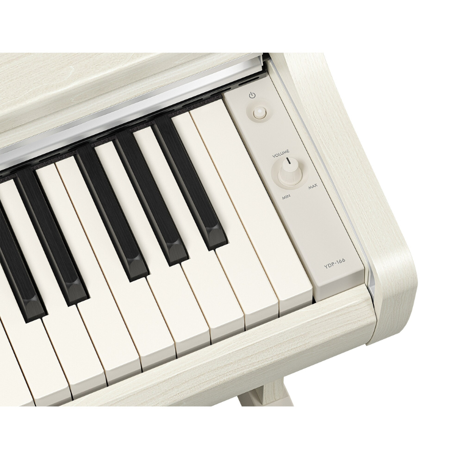 Yamaha Arius YDP-166 Digital Piano, White Birch - Image 4