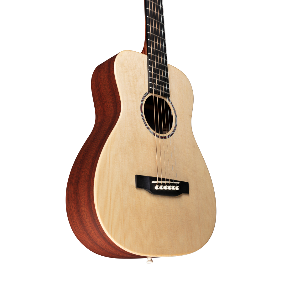 Martin LX1E 3/4 Electro-Acoustic Guitar, Solid Spruce Top, with Bag - Image 4