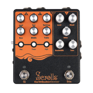 EarthQuaker Devices Scrolls Bass Odyssey Overdrive & EQ Pedal