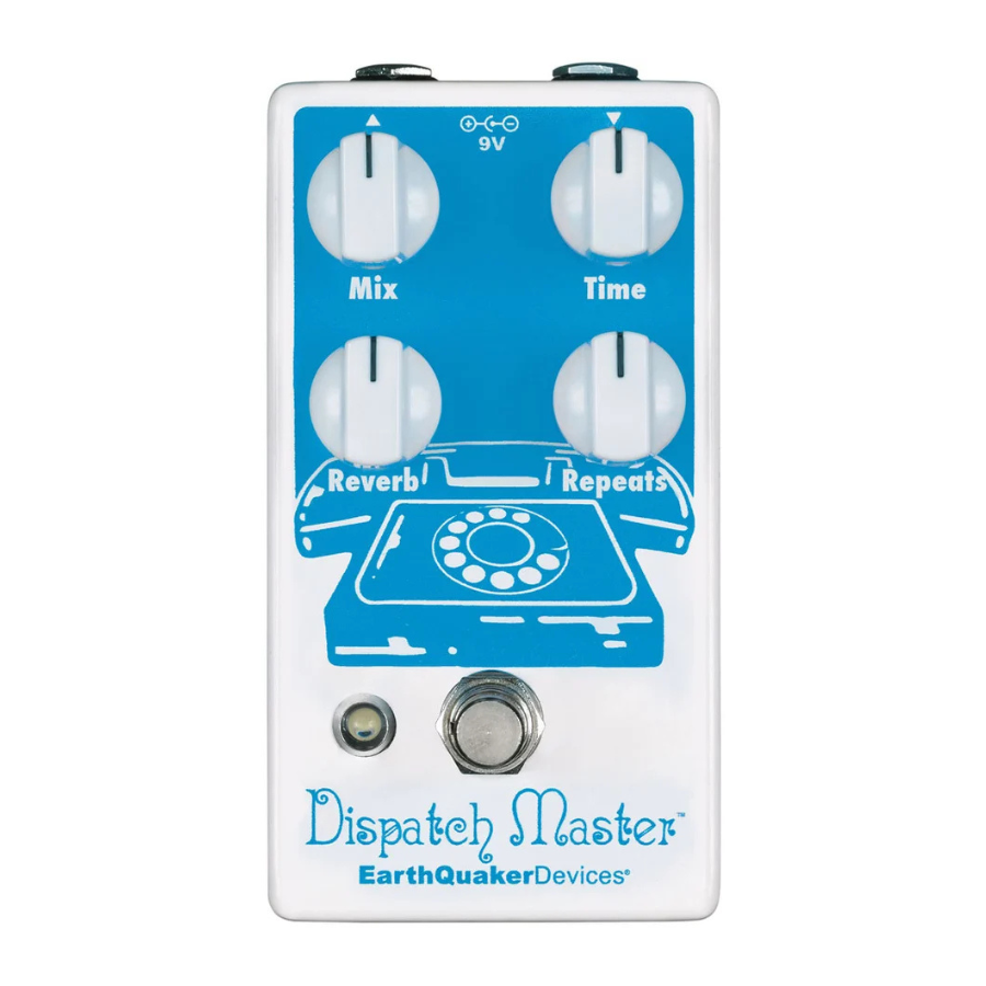 EarthQuaker Devices Dispatch Master Delay & Reverb Pedal V3
