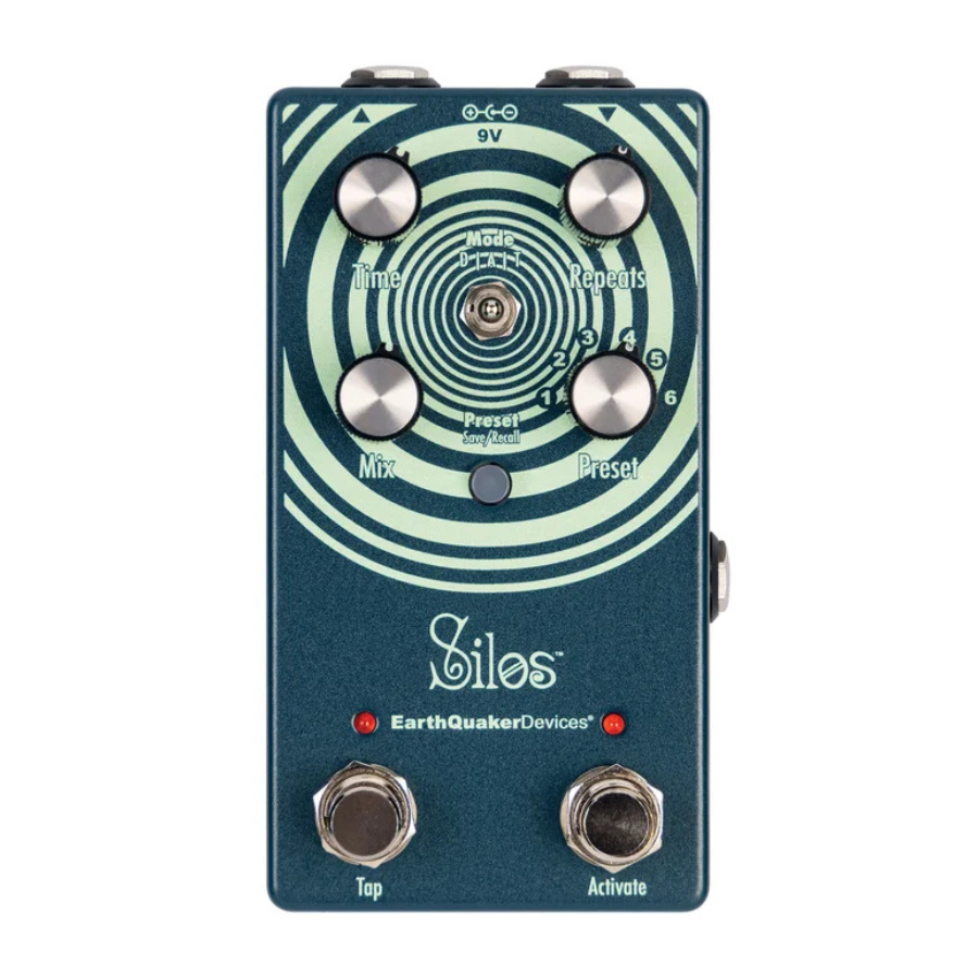Earthquaker Silos® Multi-Generational Time Reflection Device Pedal