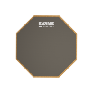 Evans RealFeel 1-Sided Drum Practice Pad, 6 Inch