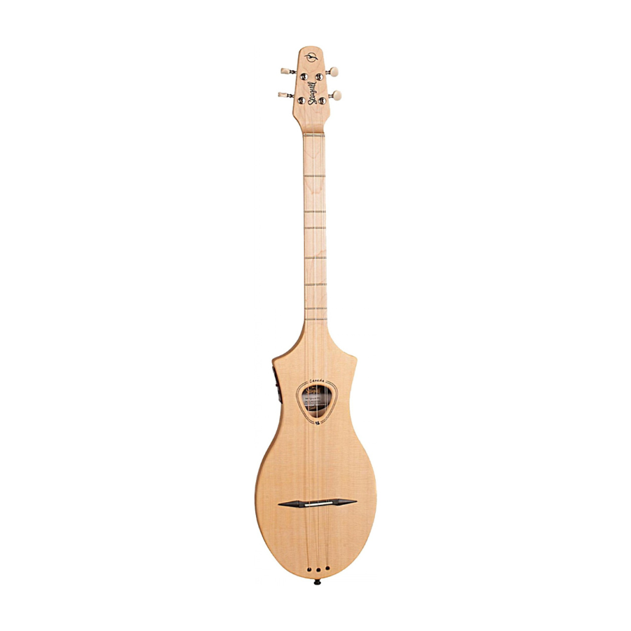 Seagull M4 Dulcimer, Natural Spruce