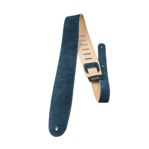 Roksak RSSS-206 2.5" Suede Guitar Strap, Blue