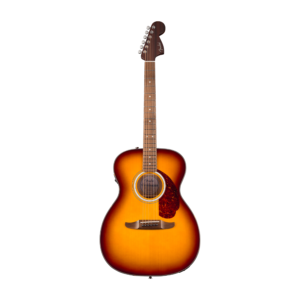 Fender California Deluxe Monterey Electro Acoustic Guitar, Honey Sunburst