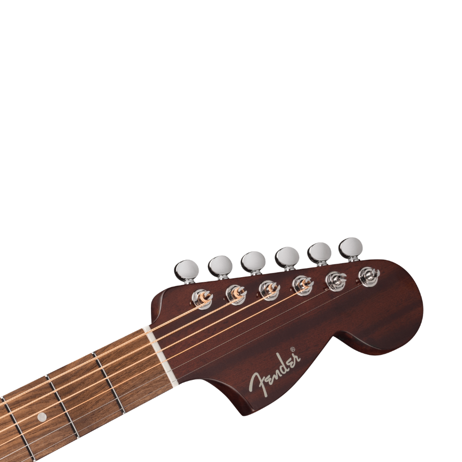 Fender California Deluxe Monterey Electro Acoustic Guitar, Honey Sunburst - Image 4
