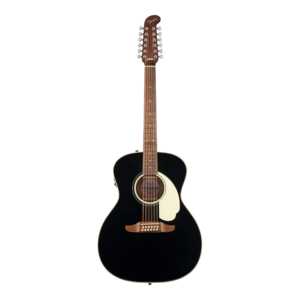 Fender California Villager Electro Acoustic Guitar, Black