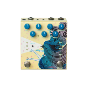 Old Blood Noise Sunlight Stereo Reverb Pedal, Yellow