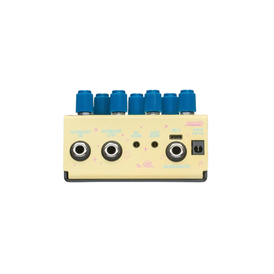 Old Blood Noise Sunlight Stereo Reverb Pedal, Yellow - Image 3