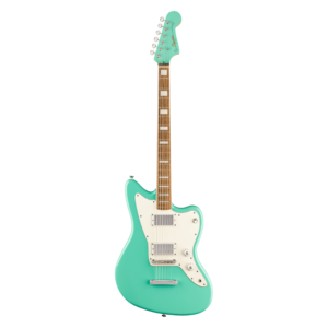 Squier Paranormal Baritone Jazzmaster HH Electric Guitar, Sea Foam Green
