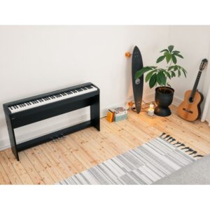 Kawai ES120 Digital Piano Package with Stand & Pedals, Black