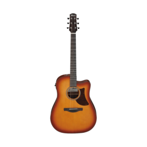 Ibanez AAD50CE-LBS Grand Dreadnought Electro Cutaway Acoustic Guitar, Light Brown Sunburst
