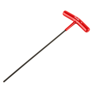 Fender Truss Rod Adjustment Wrench, "T-Style", 1/8", Red