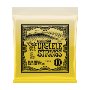 Ernie Ball Baritone Nylon Ukulele Strings, Ball End