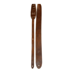 Roksak RSLS-6554 Italian Leather Guitar Strap, Chestnut