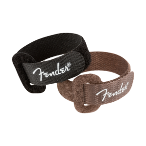Fender Cable Ties 7", Black/Brown, 6-Pack