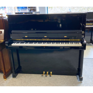 Second Hand Welmar 126 Upright Piano, Polished Black, c. 1998
