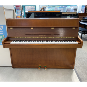 Second Hand Reid-Sohn S-108S Upright Piano, Satin Walnut