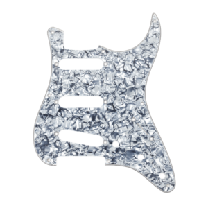 Fender 57 Stratocaster Pickguard, 8-Hole Mount, Black Pearl, 4-Ply